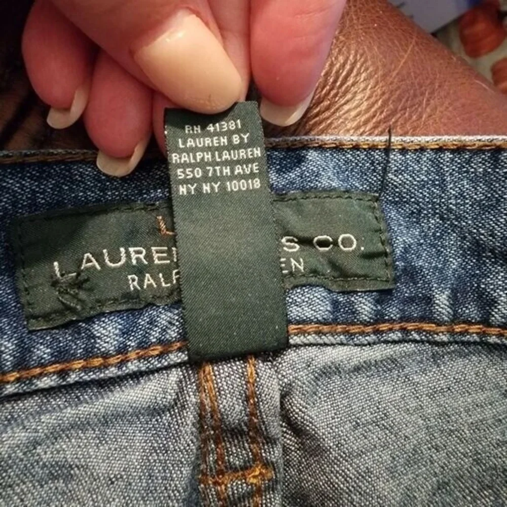 Ralph Lauren LRL Jeans Co. Classic Bootcut Denim Pants Size‎ 8